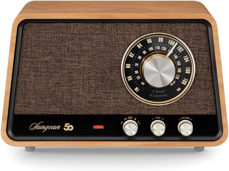 Sangean WR-55 review: a retro wood radio with Bluetooth 5.0