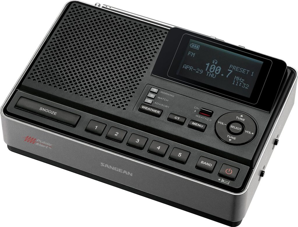 Sangean CL-100 review: a SAME weather alert clock radio