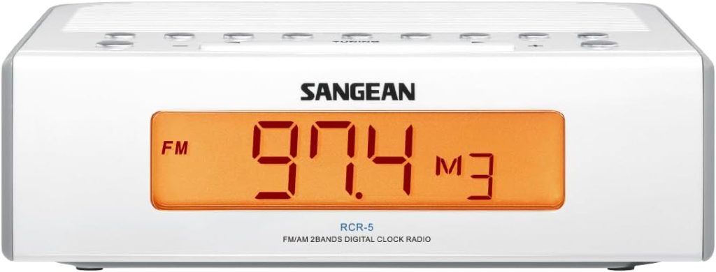Sangean RCR-5 review: a simple AM/FM clock radio for the bedside