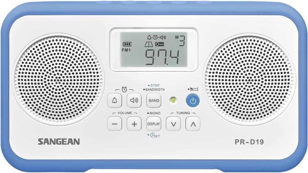 Sangean PR-D19BU review: the bumper portable in white and blue