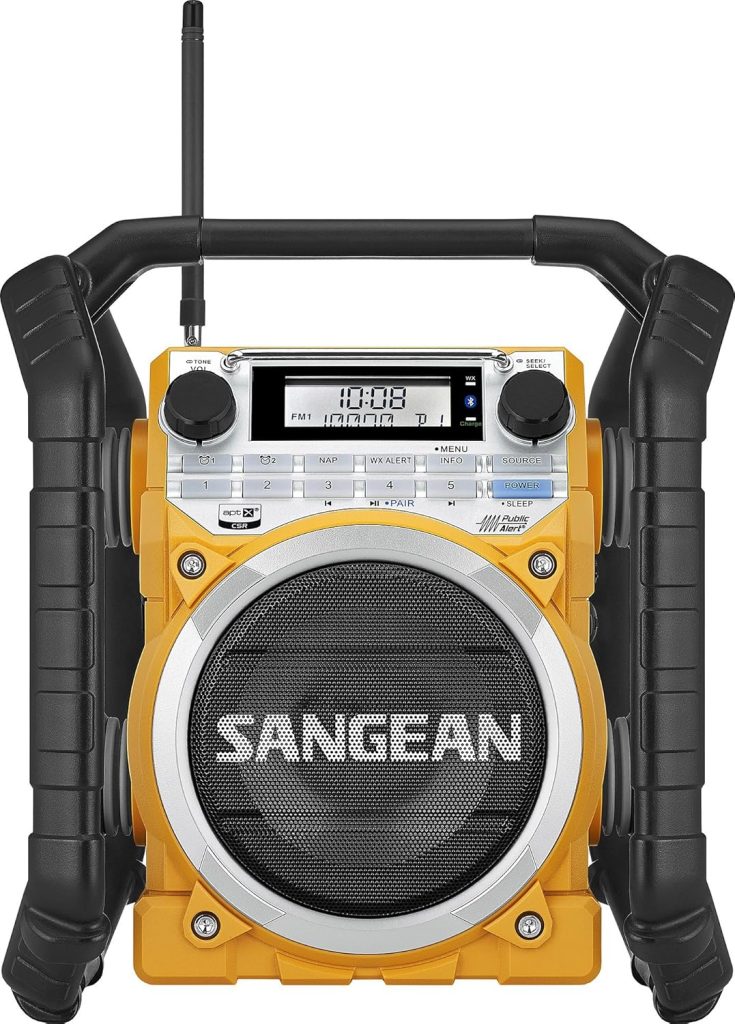 Sangean U4 review: a rugged jobsite radio with Bluetooth and weather