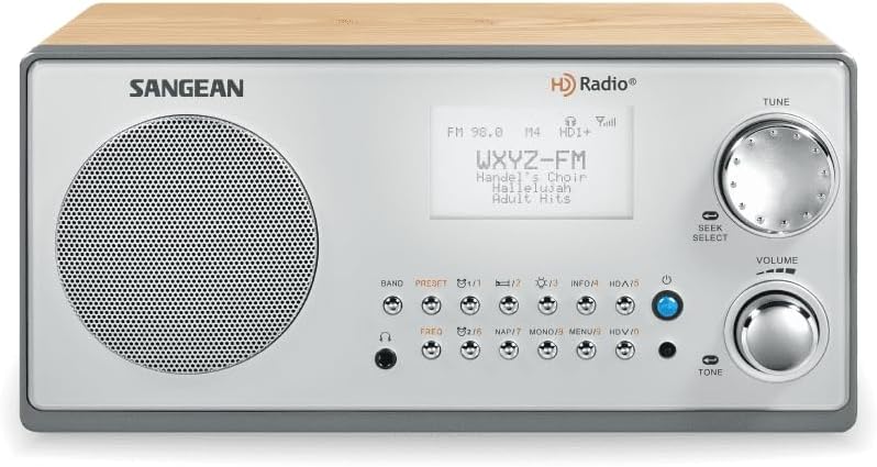 Sangean HDR-18 review: an HD Radio tabletop set in walnut wood