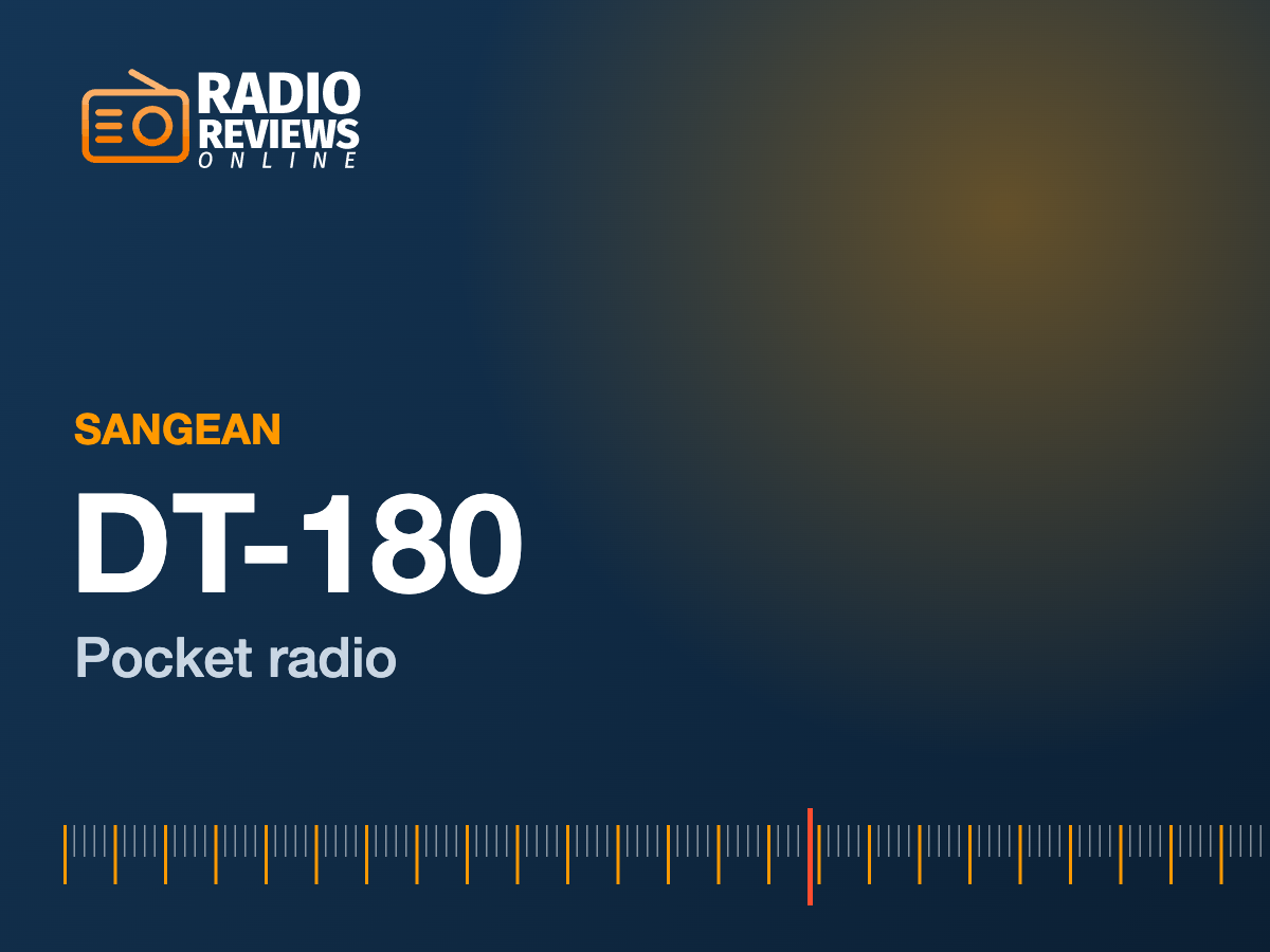 Sangean DT-180 review: a pocket radio with plenty of presets