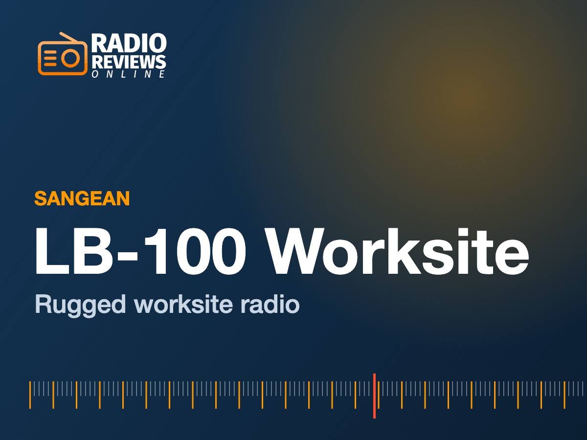 Sangean LB-100 Worksite review: a tough radio for the shop